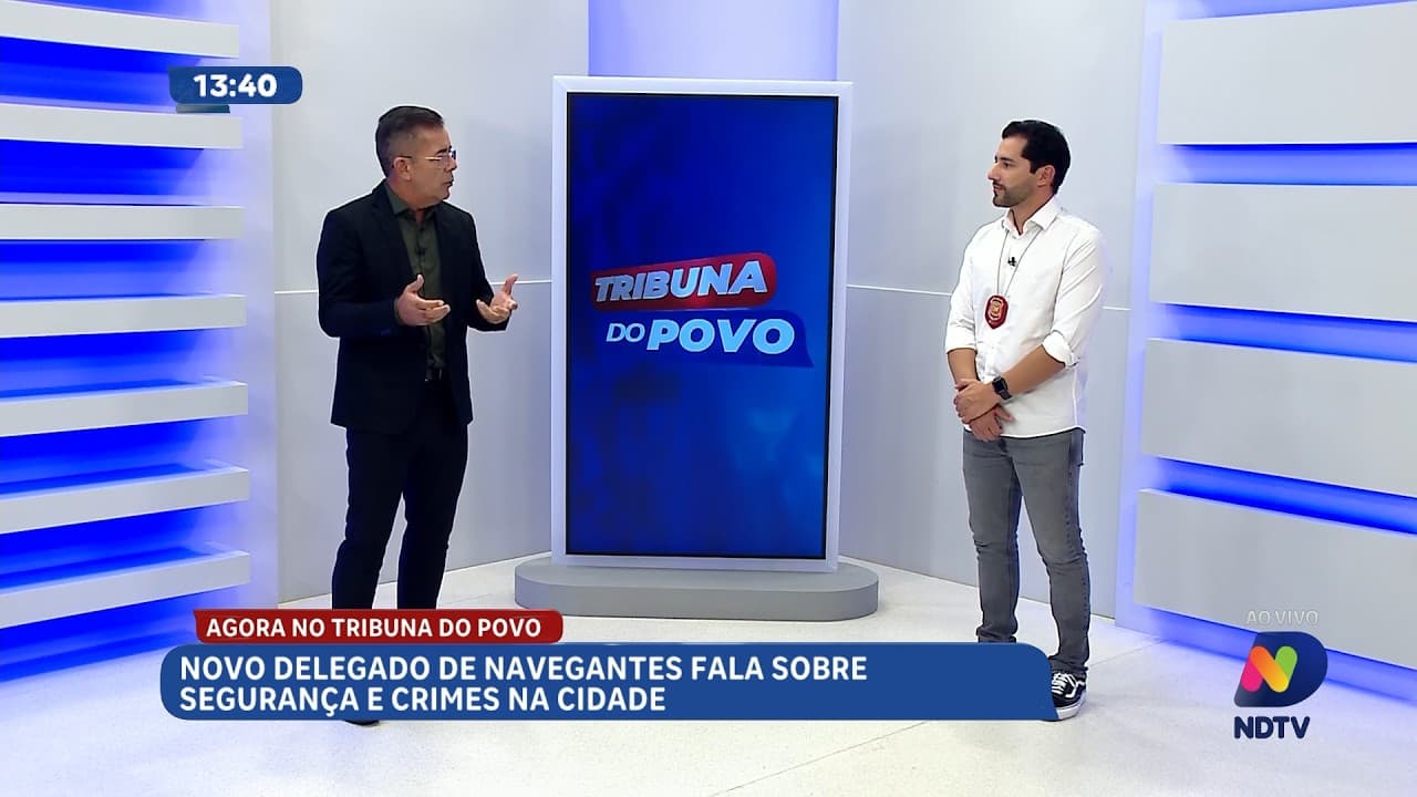 Delegado detalha ações da segurança pública em Navegantes
