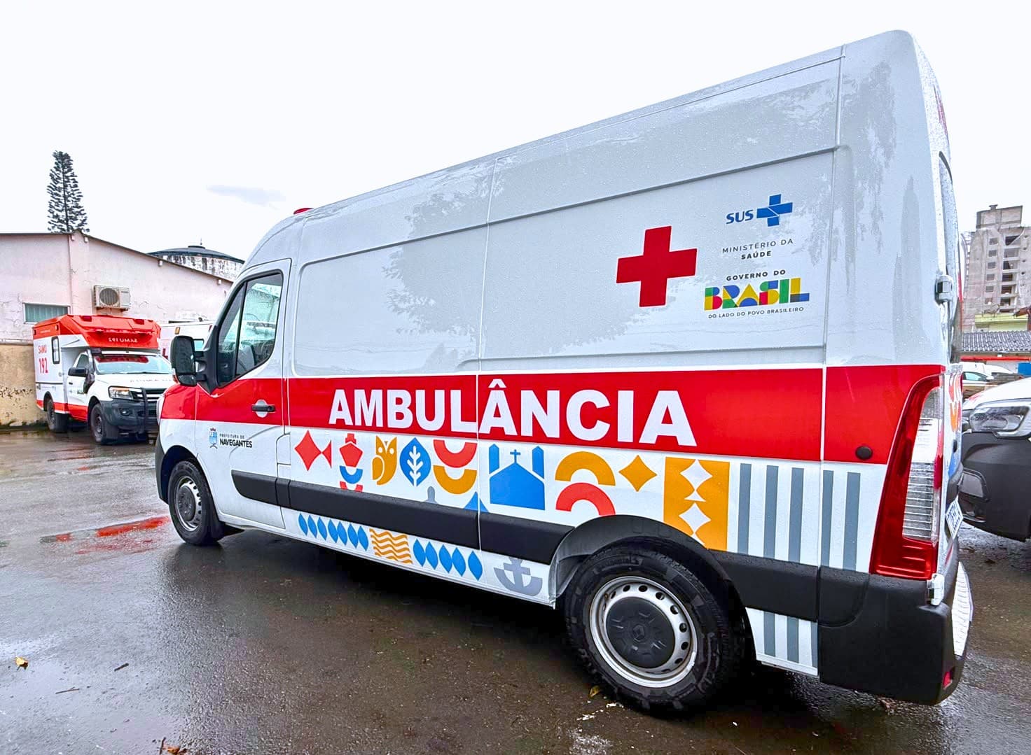 Navegantes recebe nova ambulância para compor frota da Saúde - Prefeitura de Navegantes -